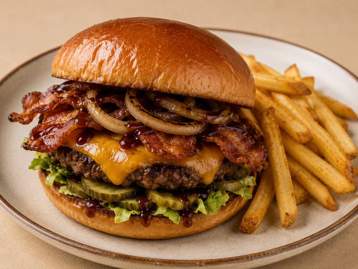 BBQ Bacon Cheeseburger