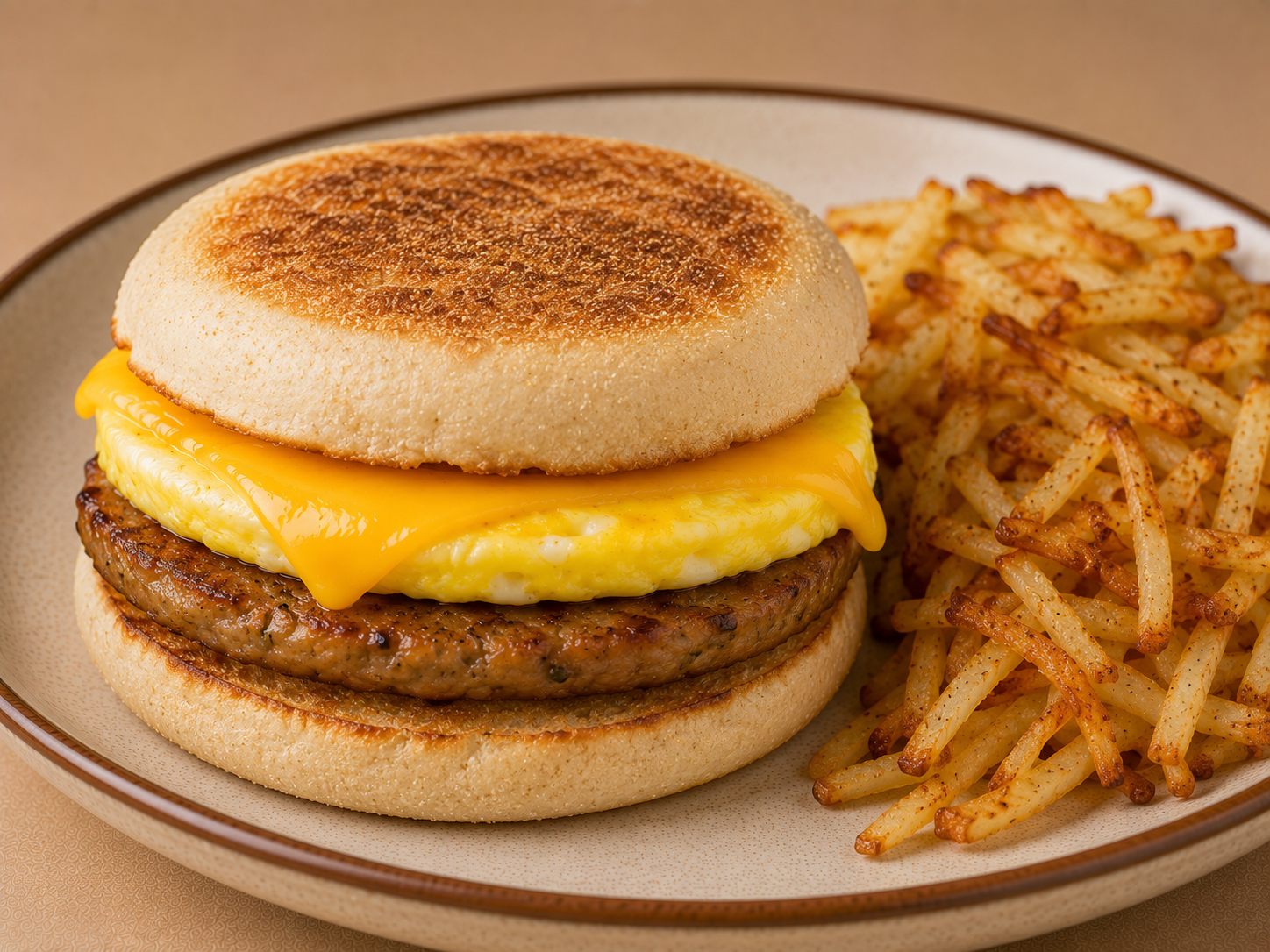 English Breakfast Sandwich