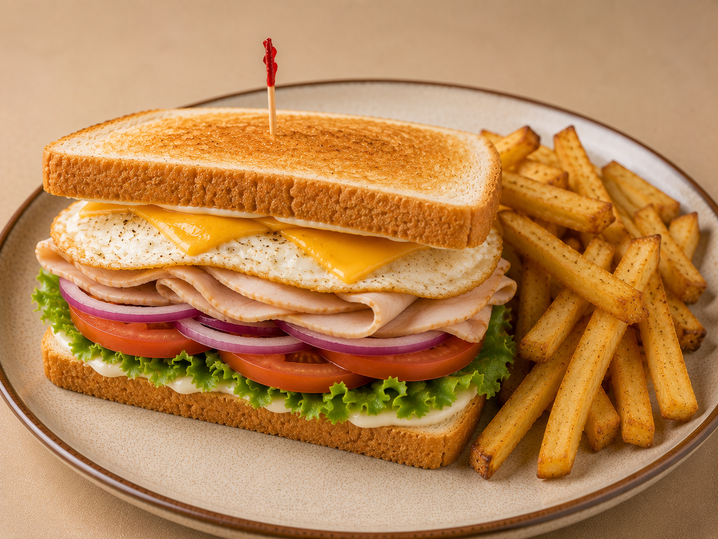 Fried Egg Sandwich Deluxe
