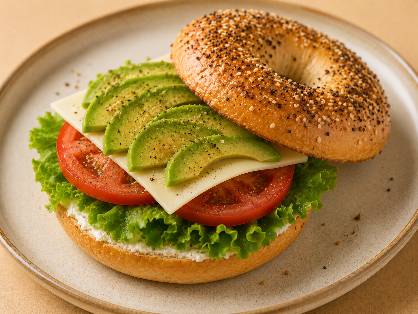 Avocado Bagel
