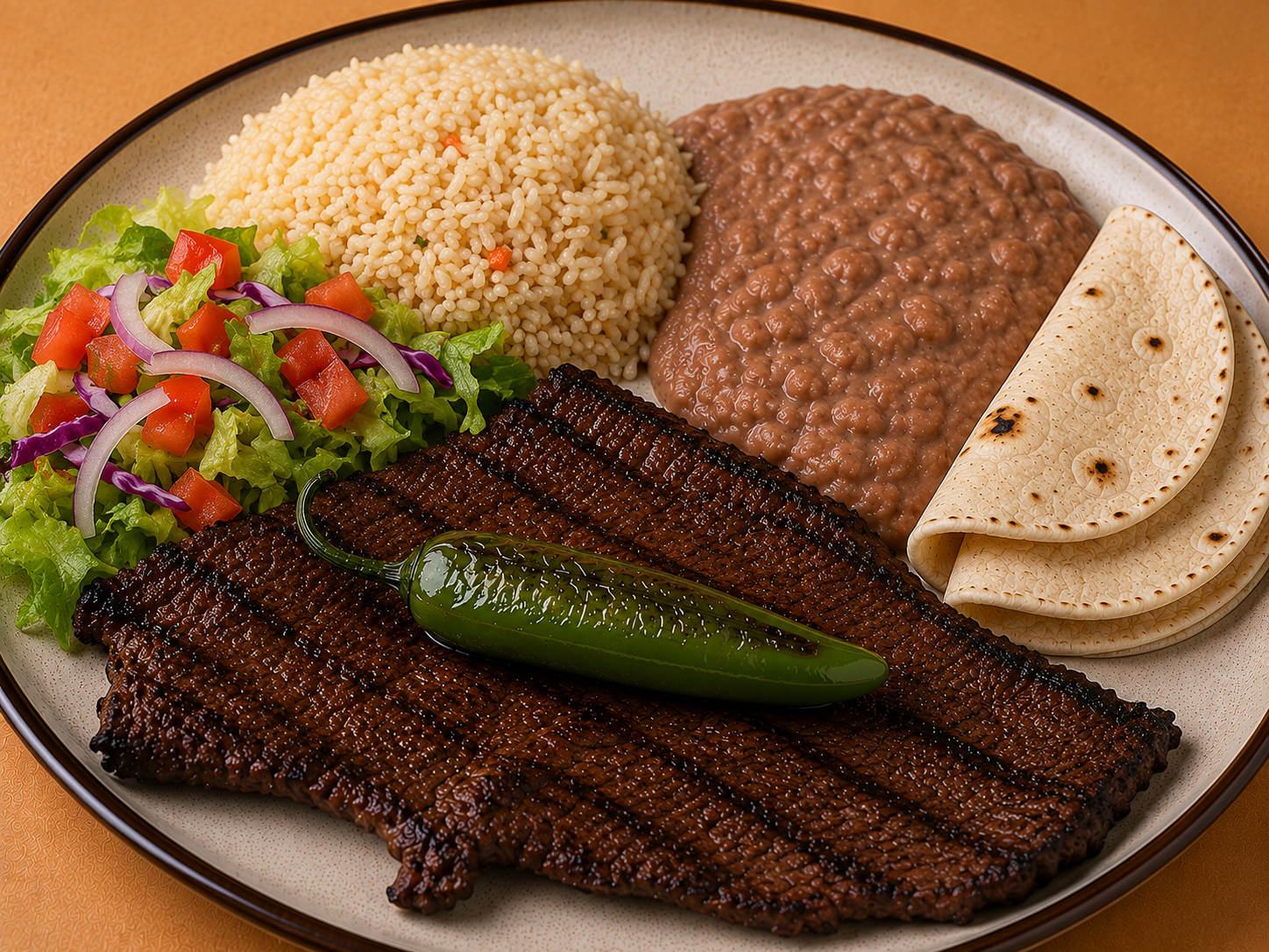 Carne Azada Plate