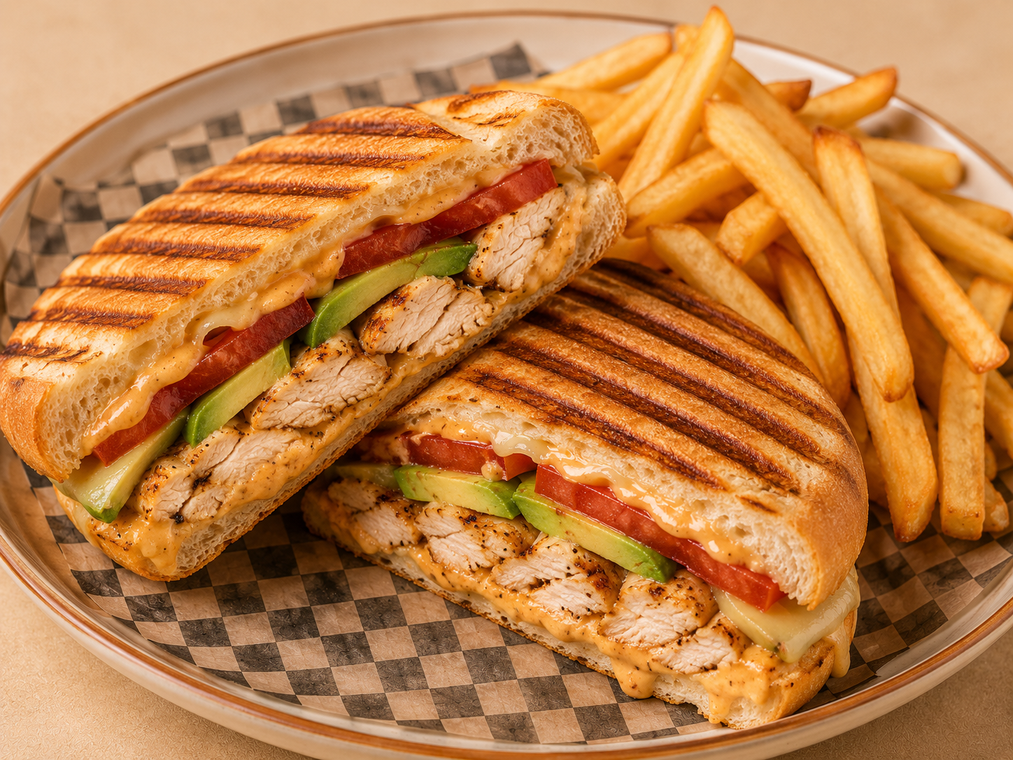 Panini Chicken Sandwich